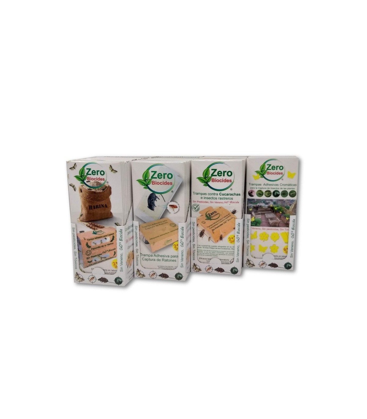 Ratón pack de 2 trampas + 1 de regalo