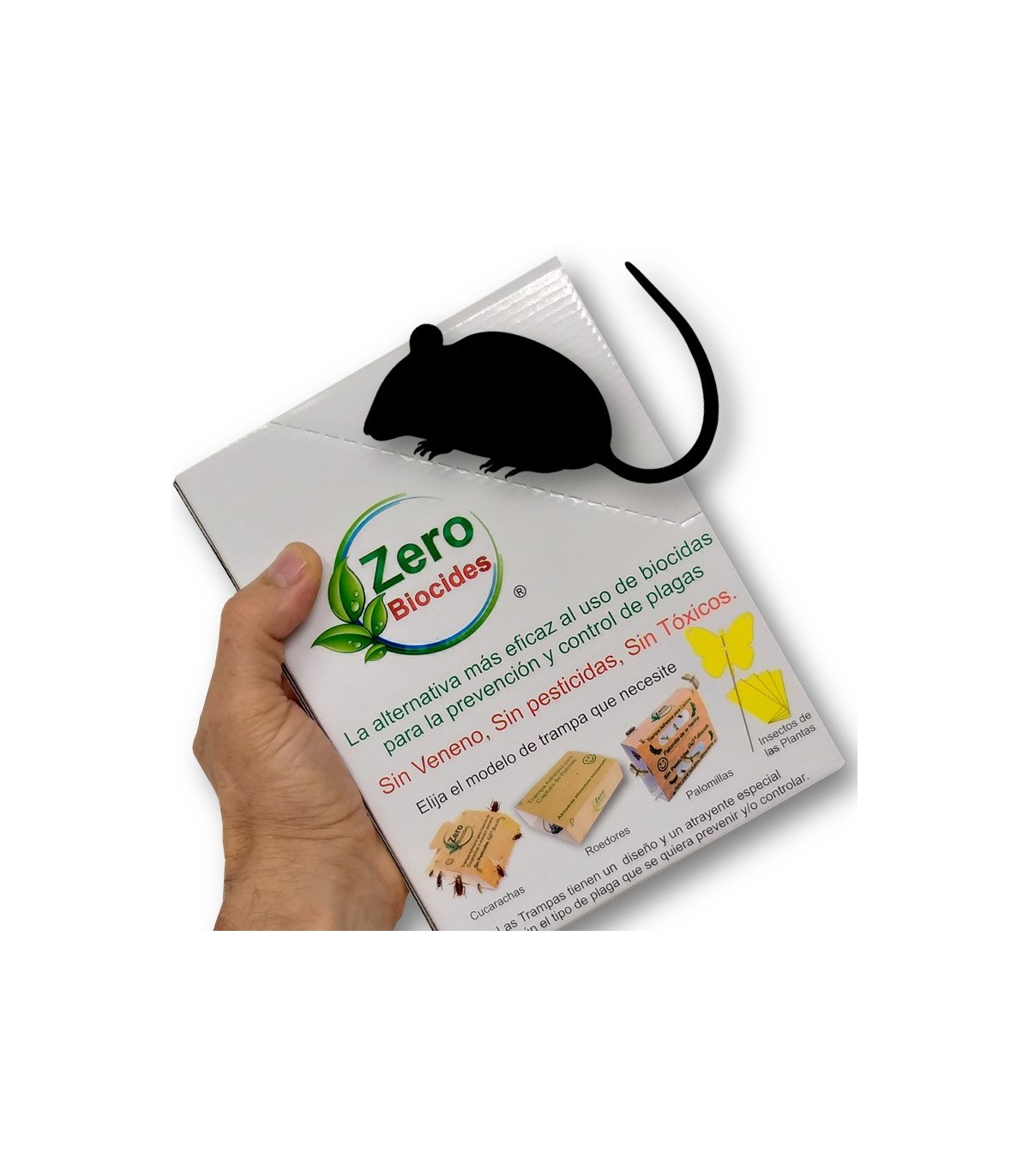 Ratón pack de 2 trampas + 1 de regalo