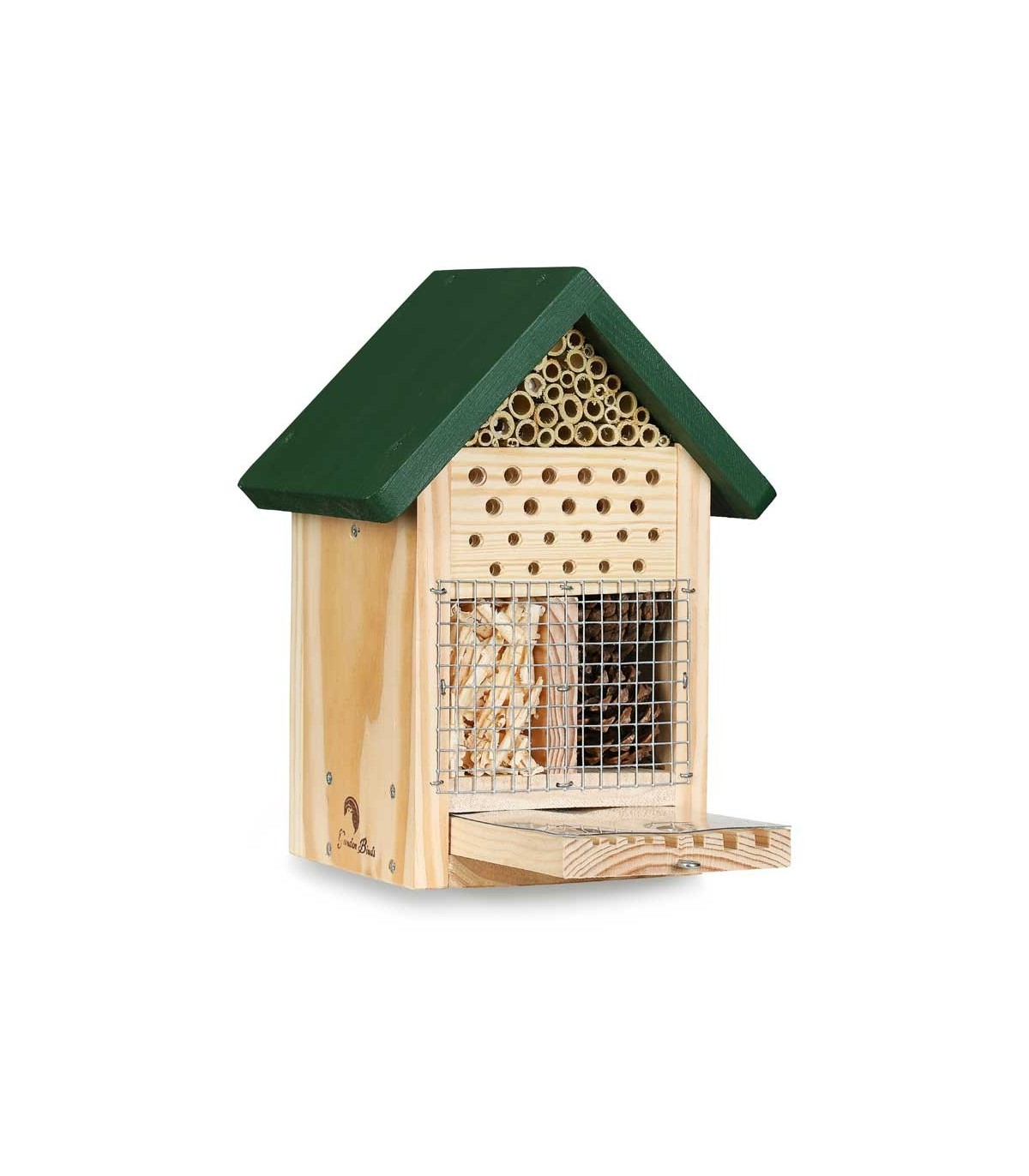 Hotel para insectos con observatorio