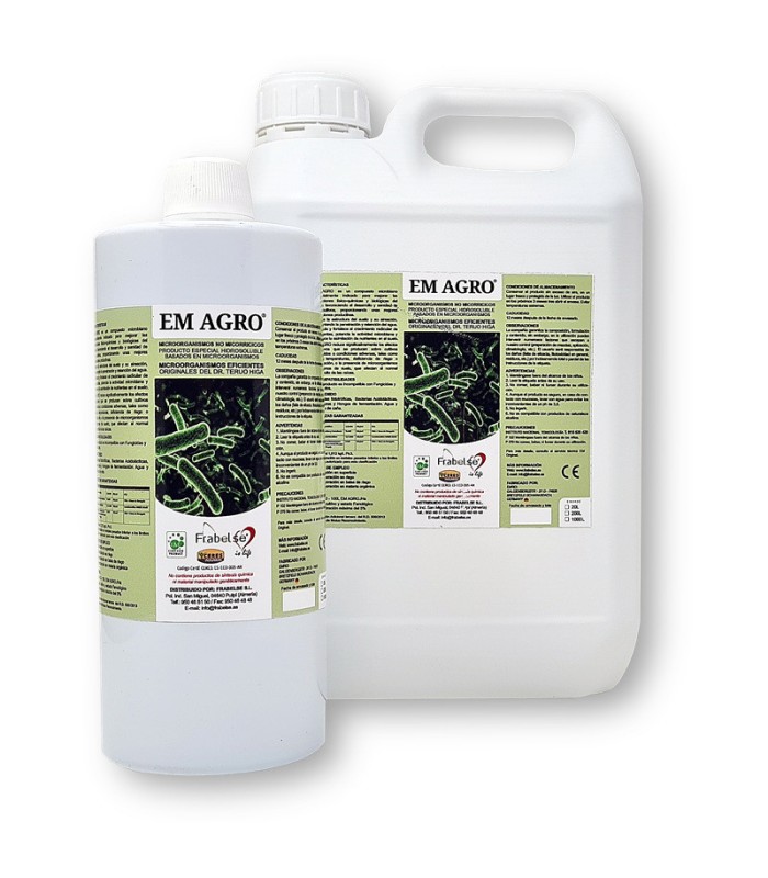 EM-AGRO 1L restablece la actividad microbiológica del suelo