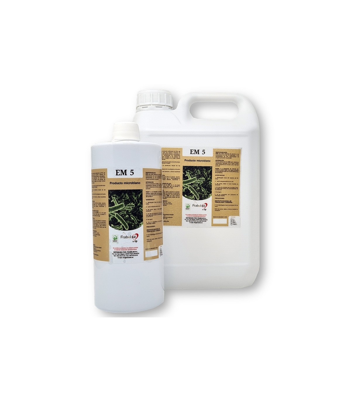 EM5 1L bioprotector frente a plagas y enfermedades