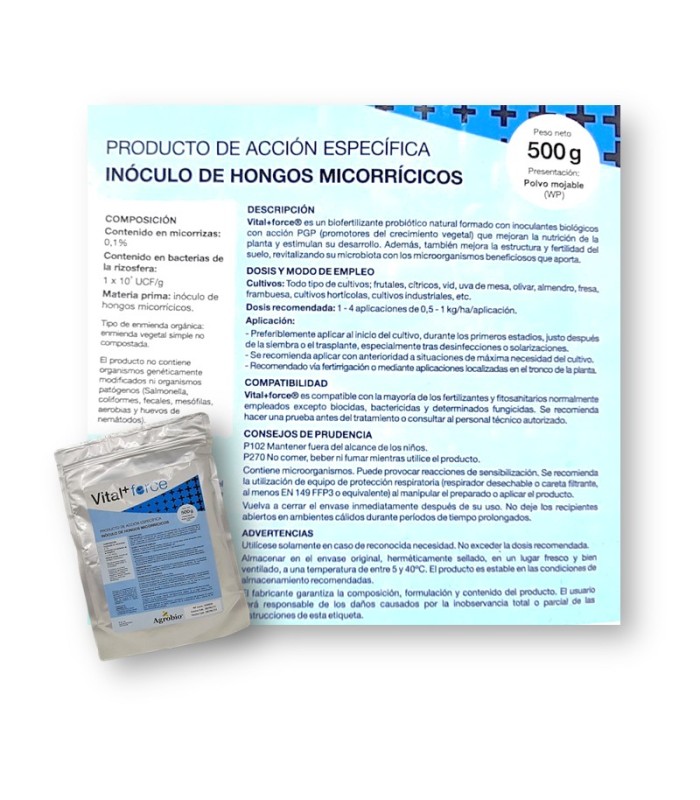 ACTIVE+  INÓCULO DE HONGOS MICORRÍCICOS 500 g