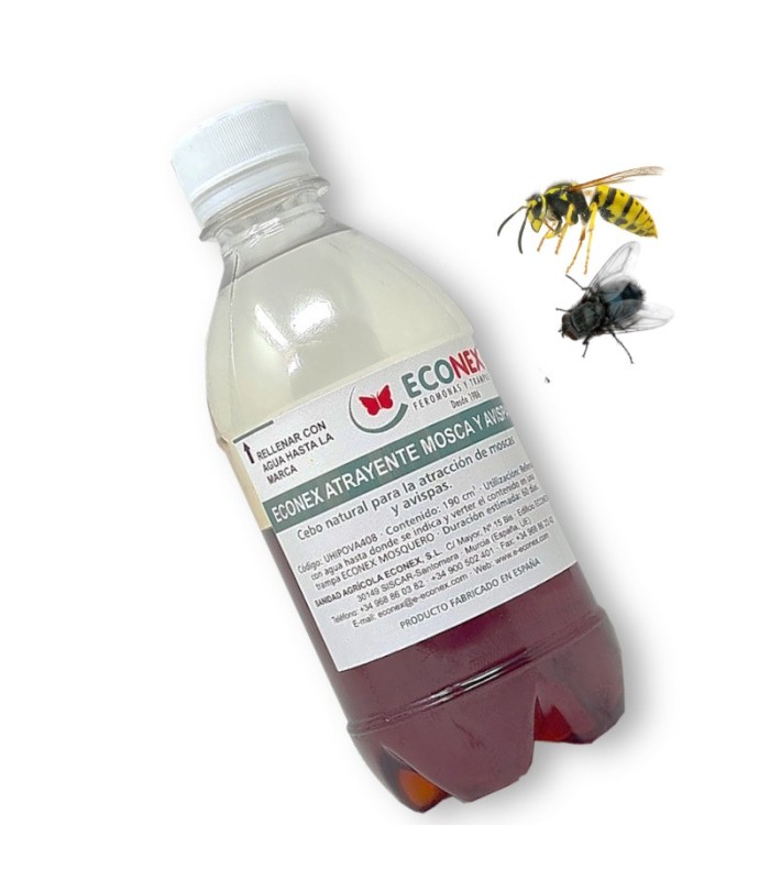 Cebo atrayente de avispas y moscas