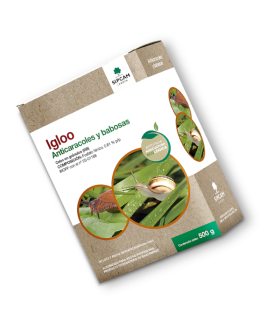 Molusquicida para el control de babosas en cultivos y jardines.