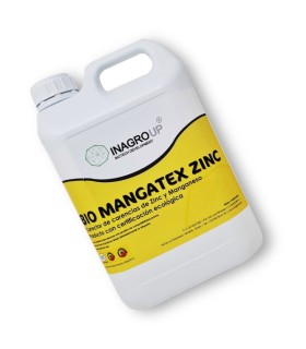 Mn Zn MANGATEX ZINC LQ 5L Corrector de Manganeso y zinc