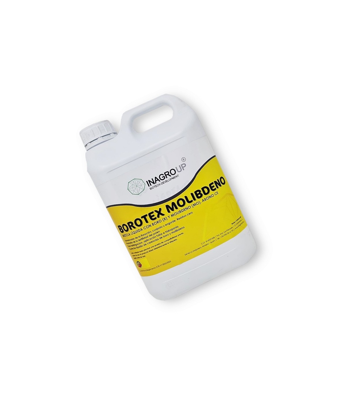 B Mo BOROTEX MOLIBDENO 5L corrector de boro y molibdeno
