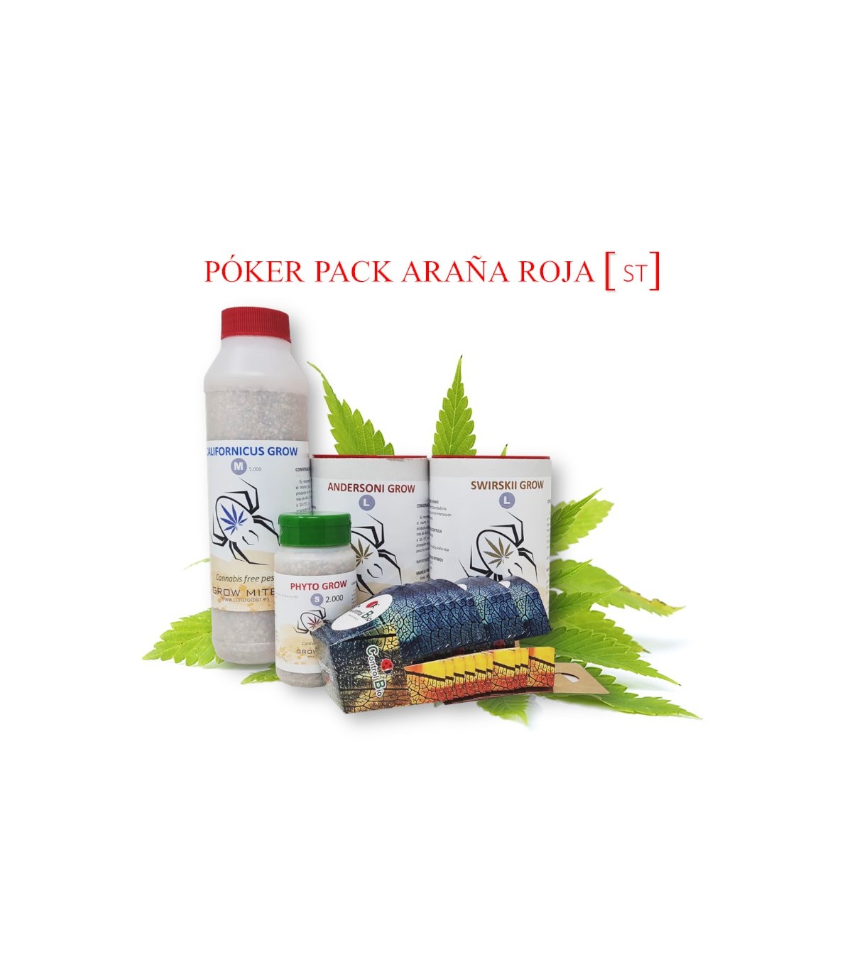 POKER PACK ARAÑA ROJA "All in"