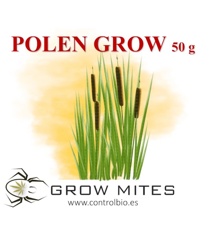 POLEN GROW 50 gr alimento para ácaros depredadores