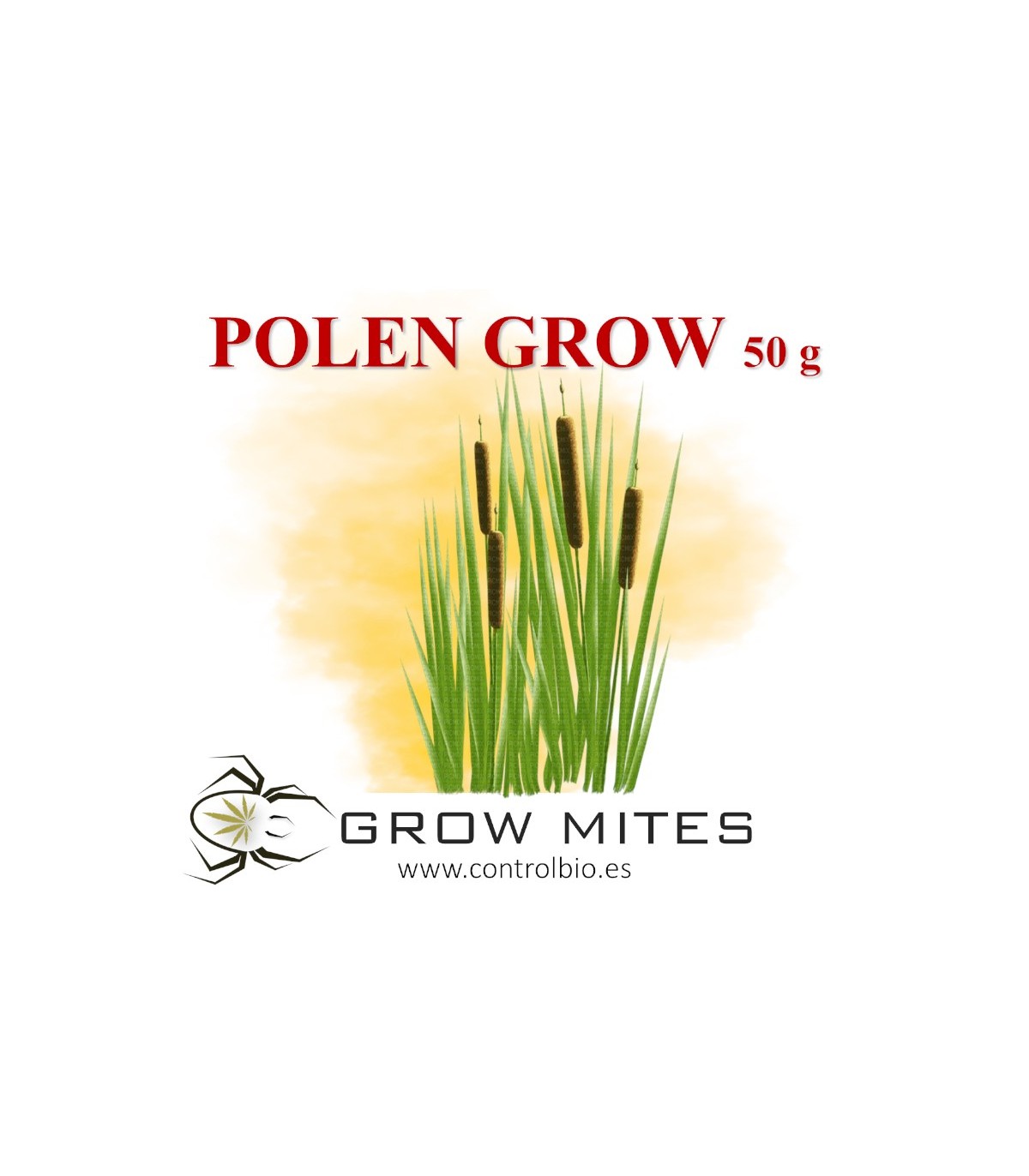 POLEN GROW 50 gr alimento para ácaros depredadores