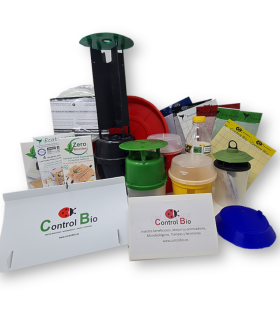 COMBINADO DE TRAMPAS para monitoreo. Pack educativo
