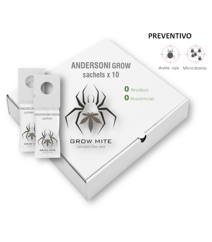 ANDERSONI GROW-BAGS preventivo araña roja y microácaro