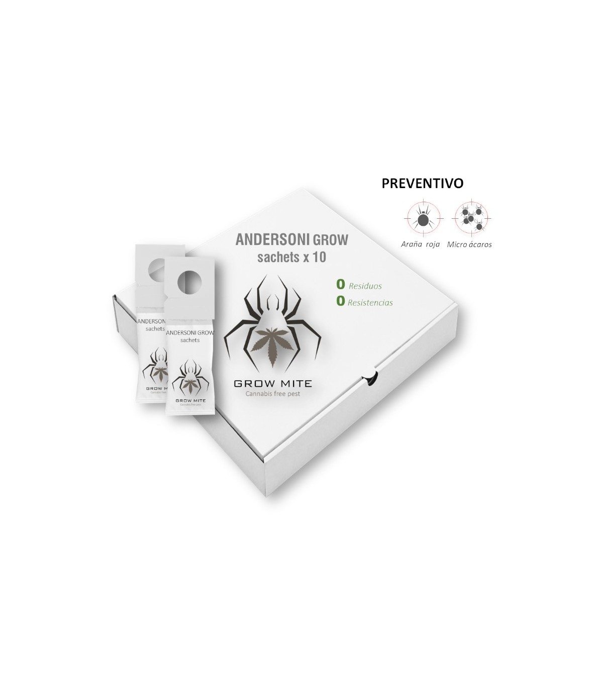 ANDERSONI GROW-BAGS preventivo araña roja y microácaro