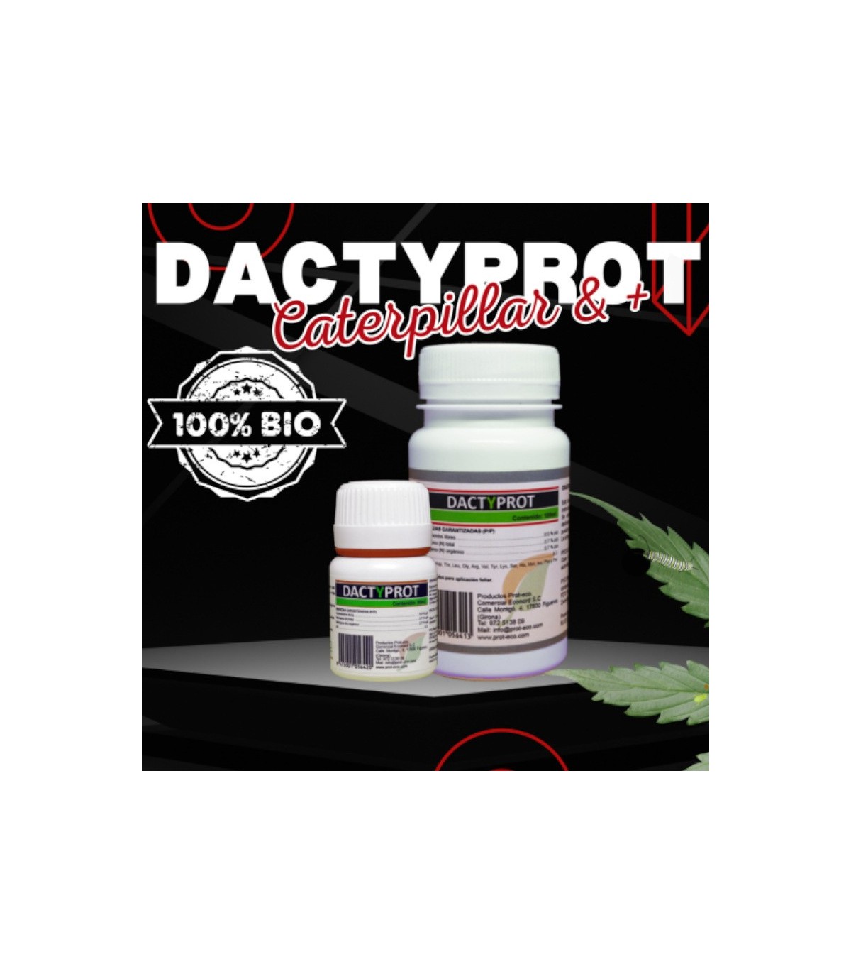 DACTYPROT 100 ml anti orugas