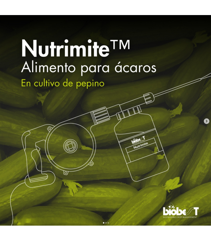Nutrimite 500 gr suplemento alimenticio para acaros fitoseidos