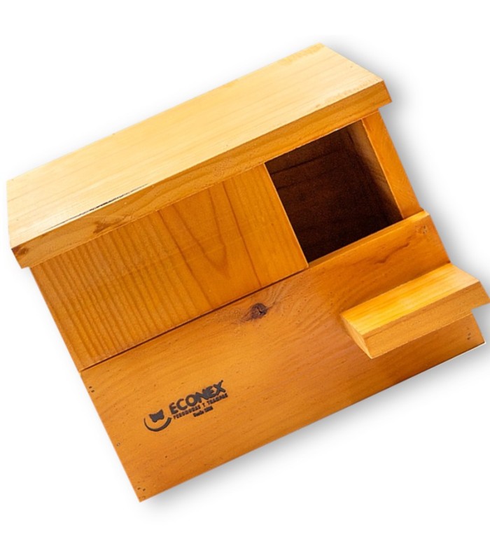 ECONEX NIDAL DE MADERA MACIZA PARA RAPACES