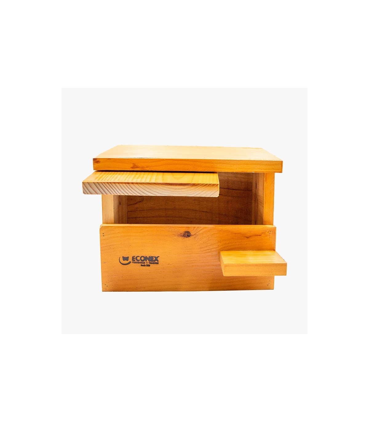 ECONEX NIDAL DE MADERA MACIZA PARA RAPACES