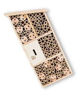 HOTEL DE INSECTOS VERTICAL con colgador