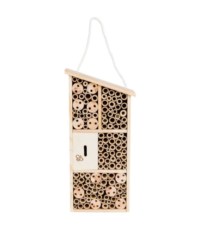 HOTEL DE INSECTOS VERTICAL con colgador