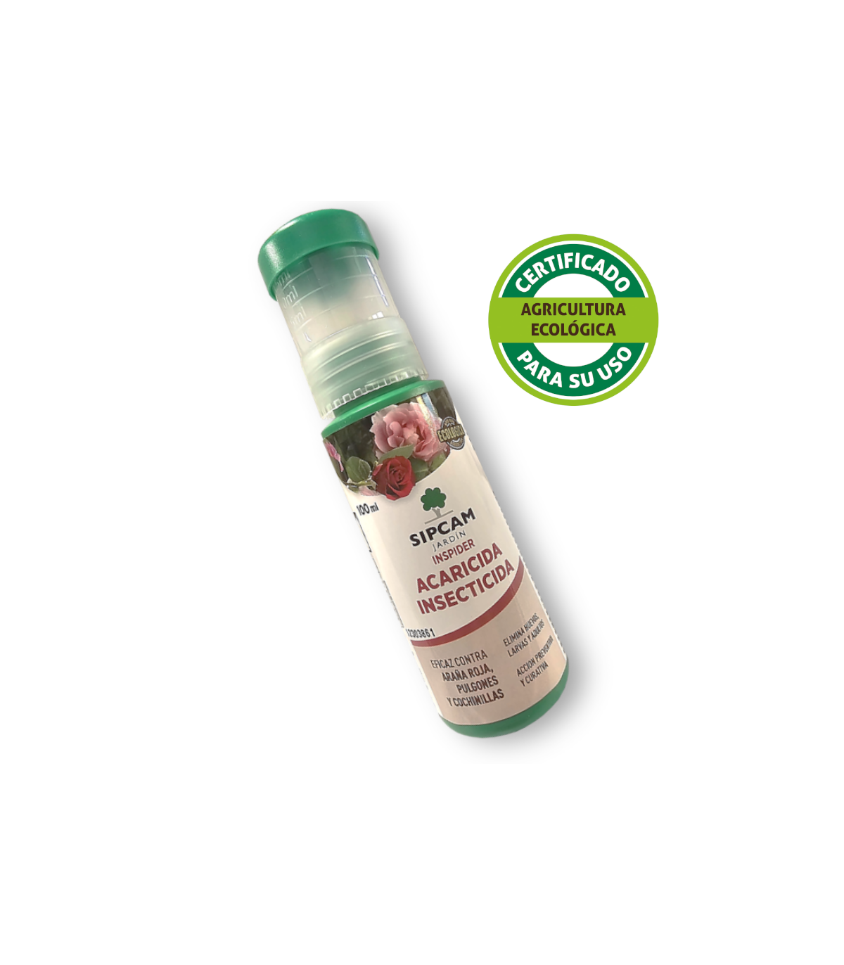 INSPIDER piretrina natural insecticida-acaricida 100 ml