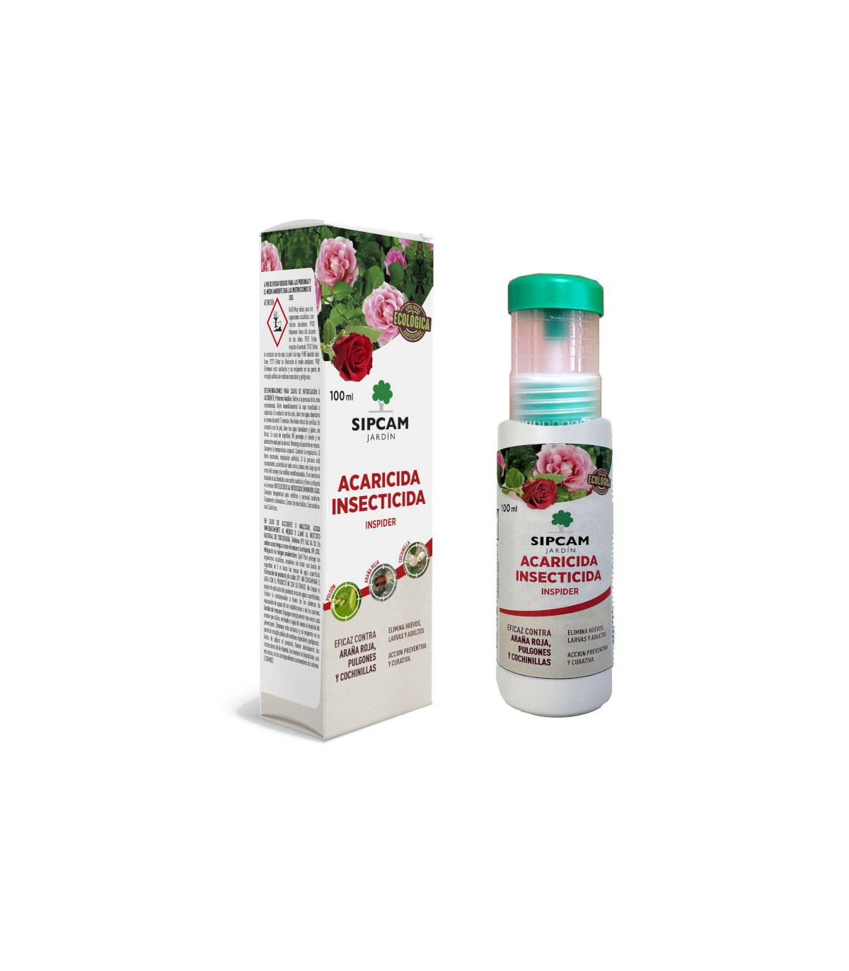 INSPIDER piretrina natural insecticida-acaricida 100 ml