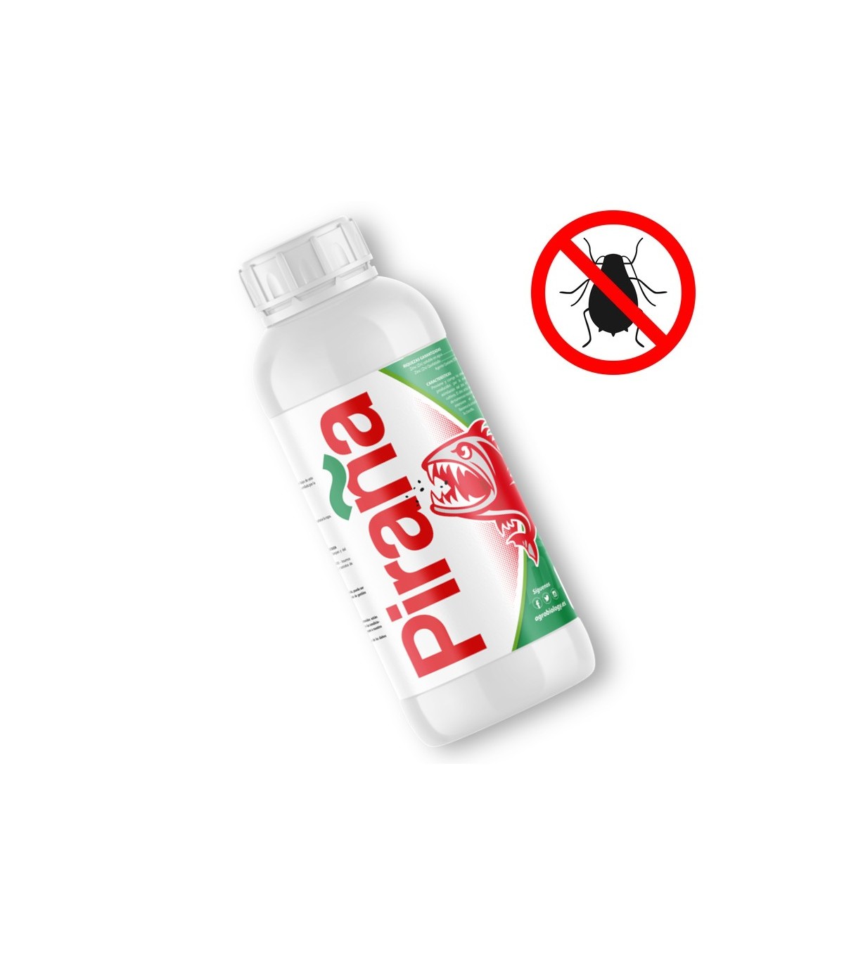 DIOXI PIRAÑA 5L sistémico ecológico frente a pulgón