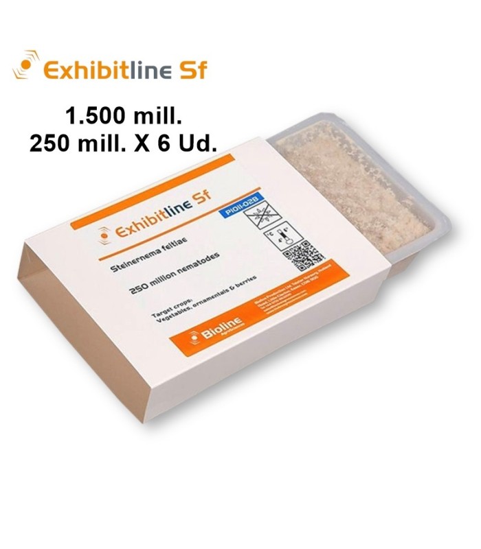 EXHIBITLINE SF 1500 nematodos contra mosca del mantillo / Trips