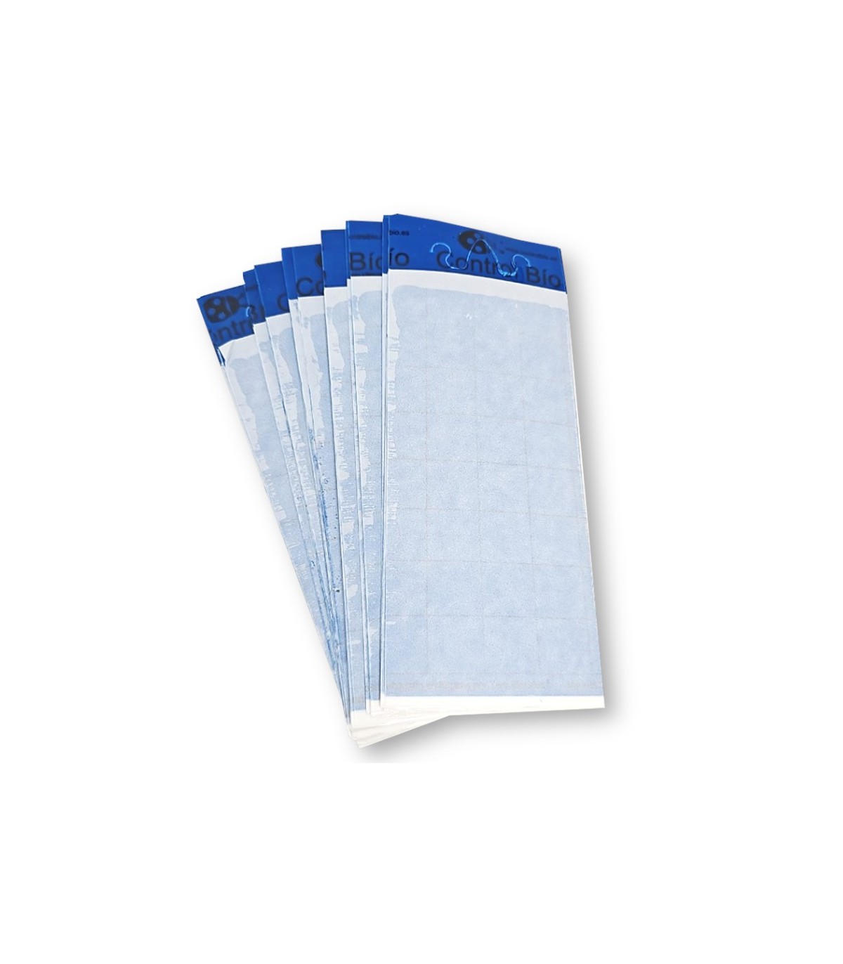 PLACA AZUL 10 x 30 cm individual (paquete de 50 Ud)