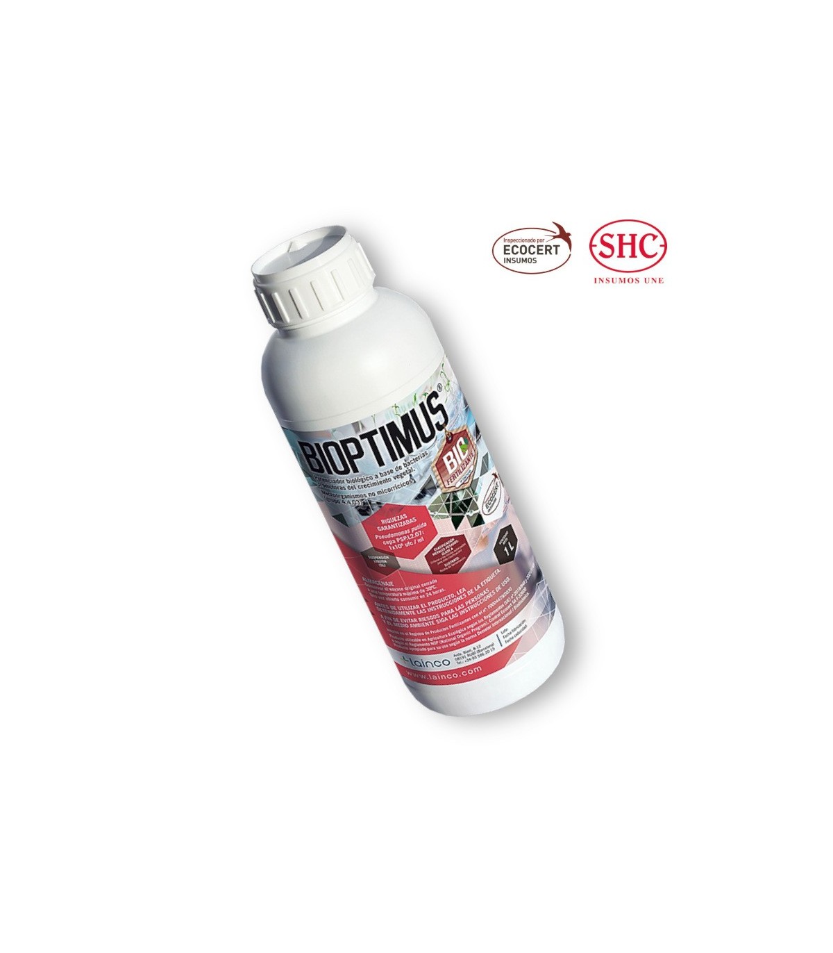 BIOPTIMUS 5L potenciador biológico con Pseudomonas putida