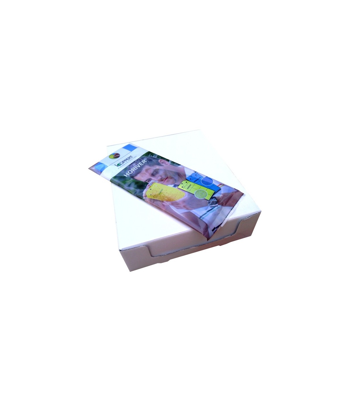 TRAMPA CROMÁTICA HORIVER-TR. 10x25 AZUL caja 800 ud