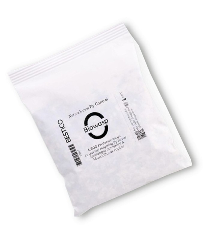 BIOWASP MG mix de parasitoides antimoscas