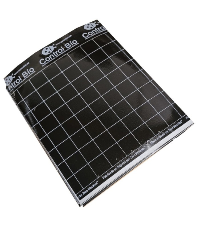 PLACA NEGRA 20x25 individual (50 Ud) contra tuta absoluta