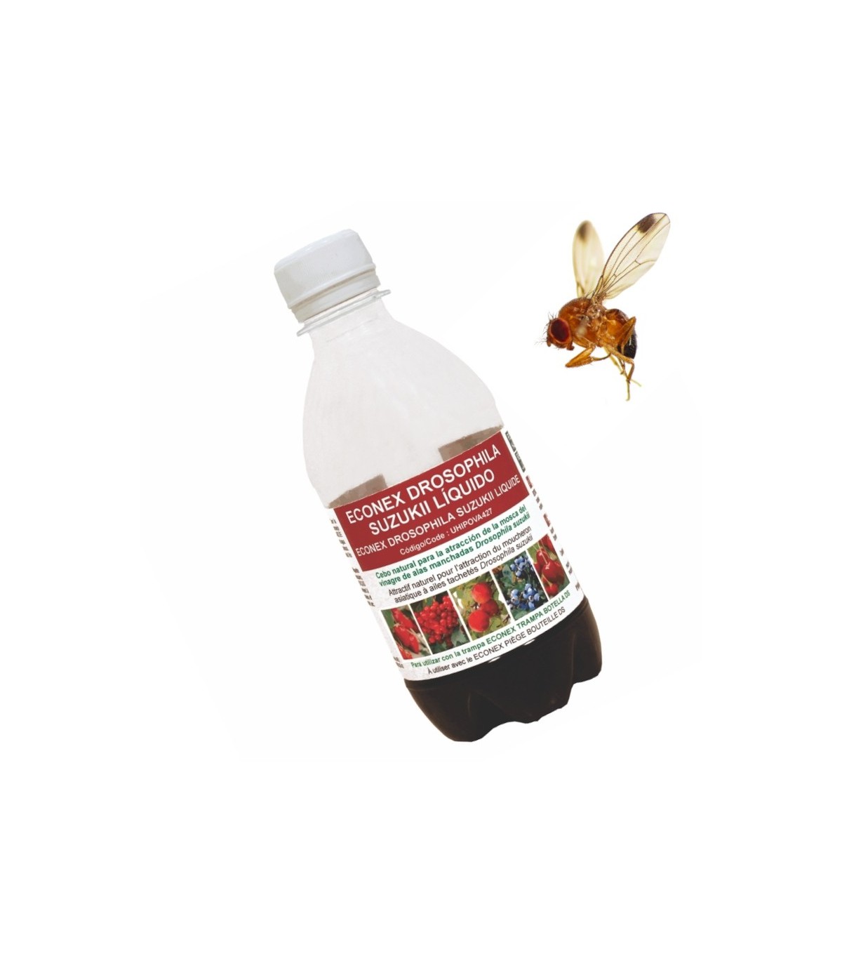 Atrayente drosophila suzukii líquido