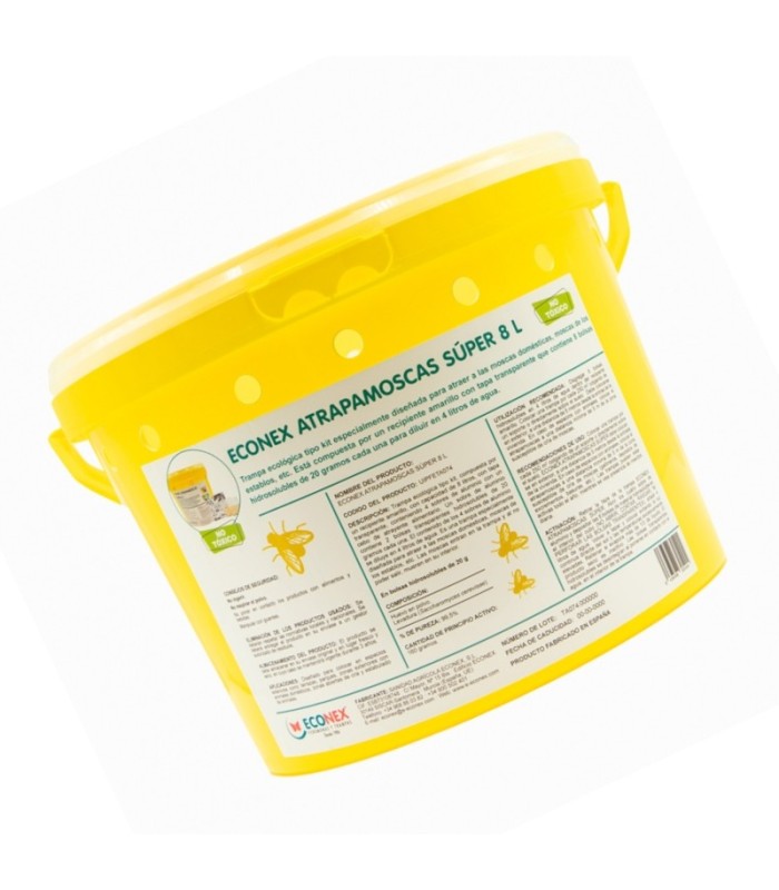 KIT ATRAPAMOSCAS SÚPER 8 L