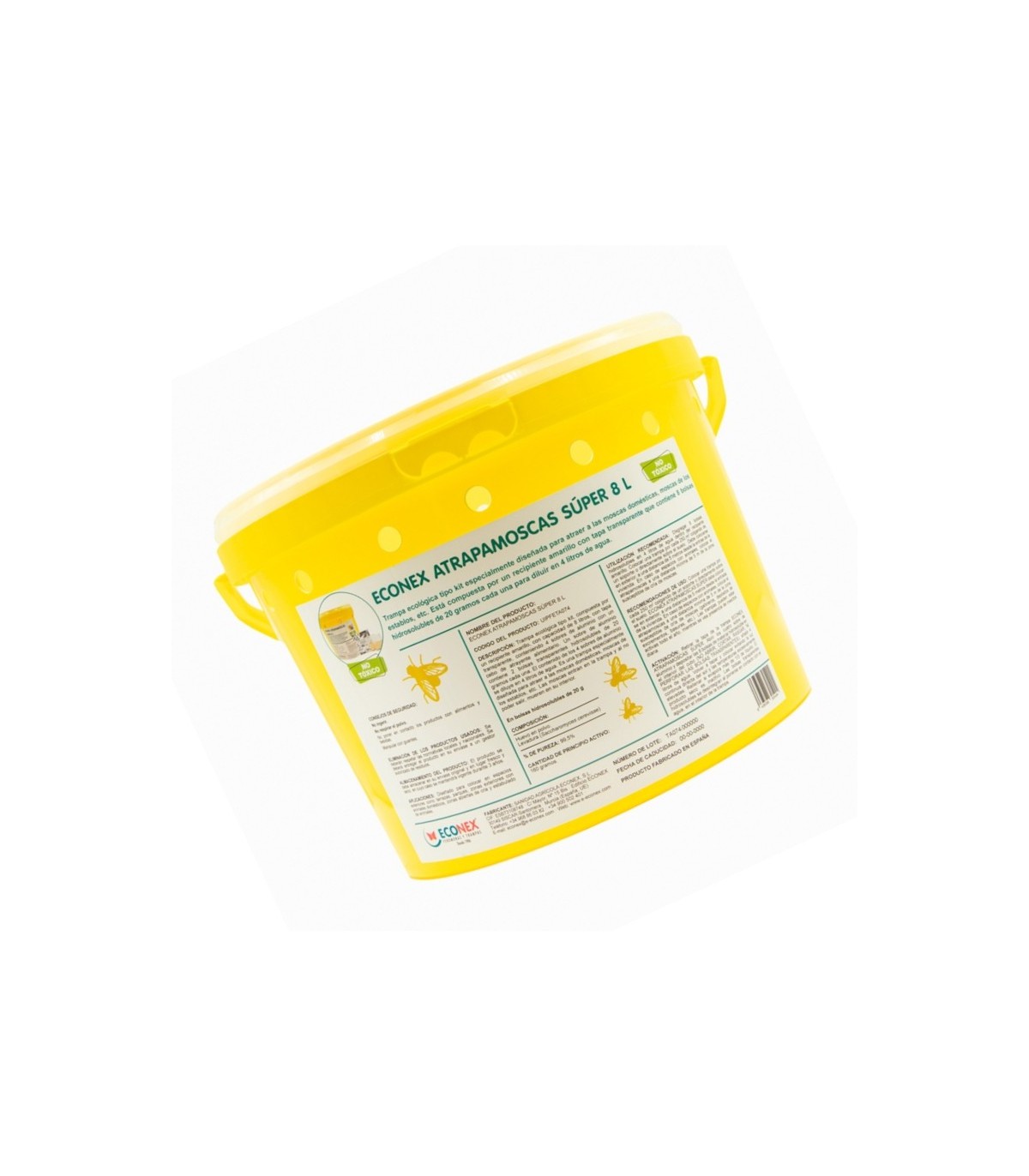 KIT ATRAPAMOSCAS SÚPER 8 L