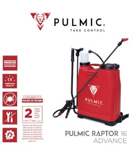 Pulverizador de mochila Pulmic Raptor 16 L