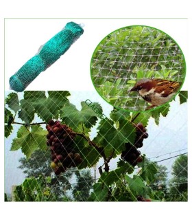 MALLA protectora antipajaros verde bolsa 6X10mt