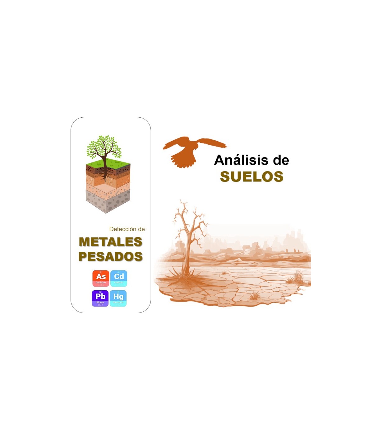 DETECCIÓN DE METALES PESADOS EN SUELO (x 1 ud)