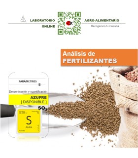 Análisis de Azufre Disponible (SO3) en Abonos | Laboratorio