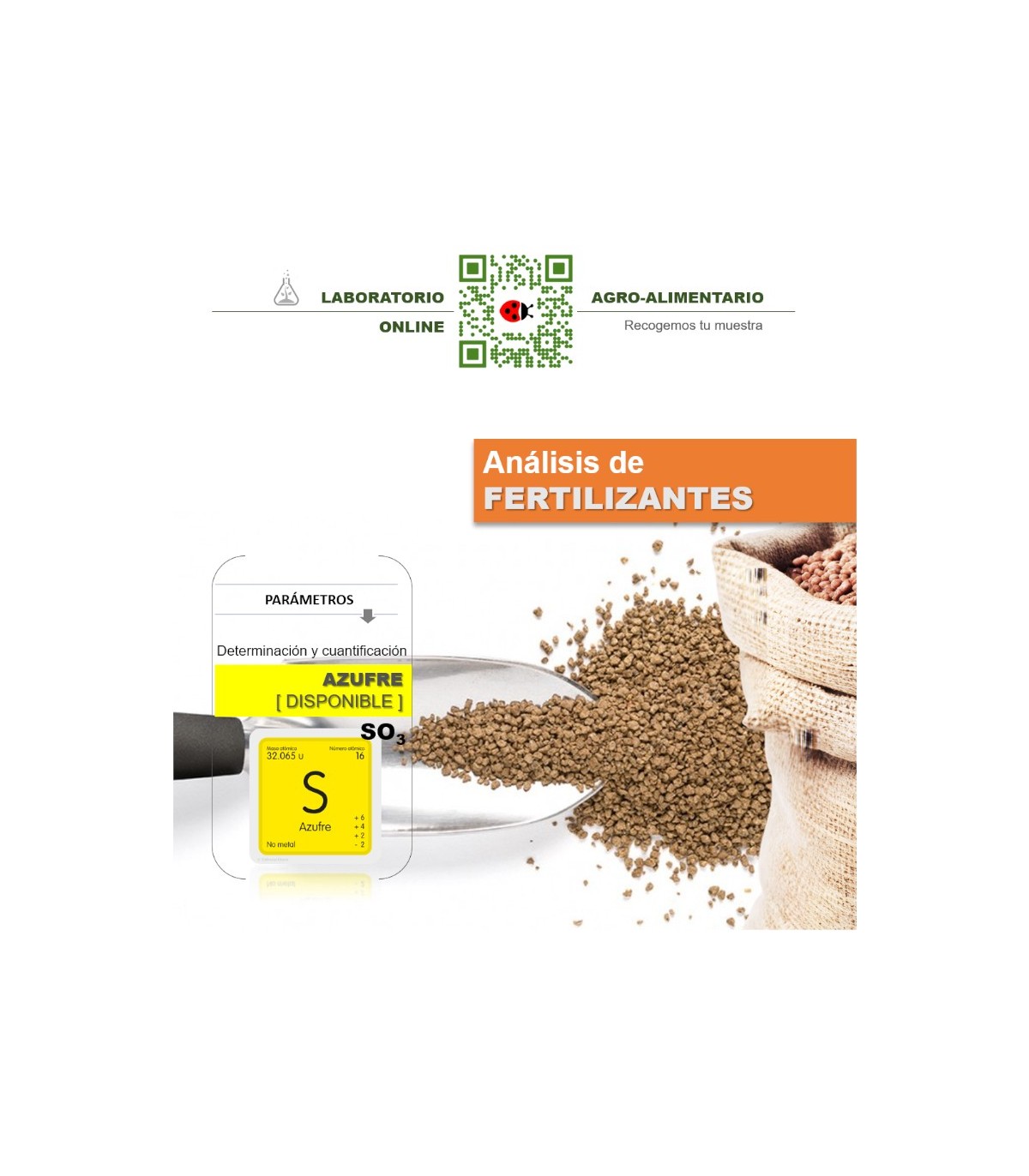 Análisis de Azufre Disponible (SO3) en Abonos | Laboratorio