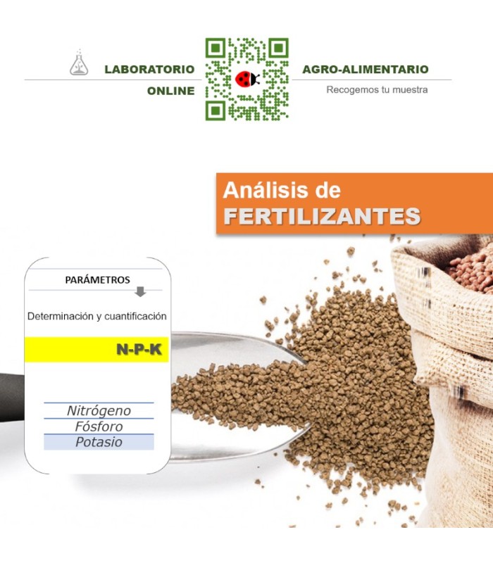 Análisis NPK (Nitrógeno, Fósforo y Potasio) en Abonos | Laboratorio