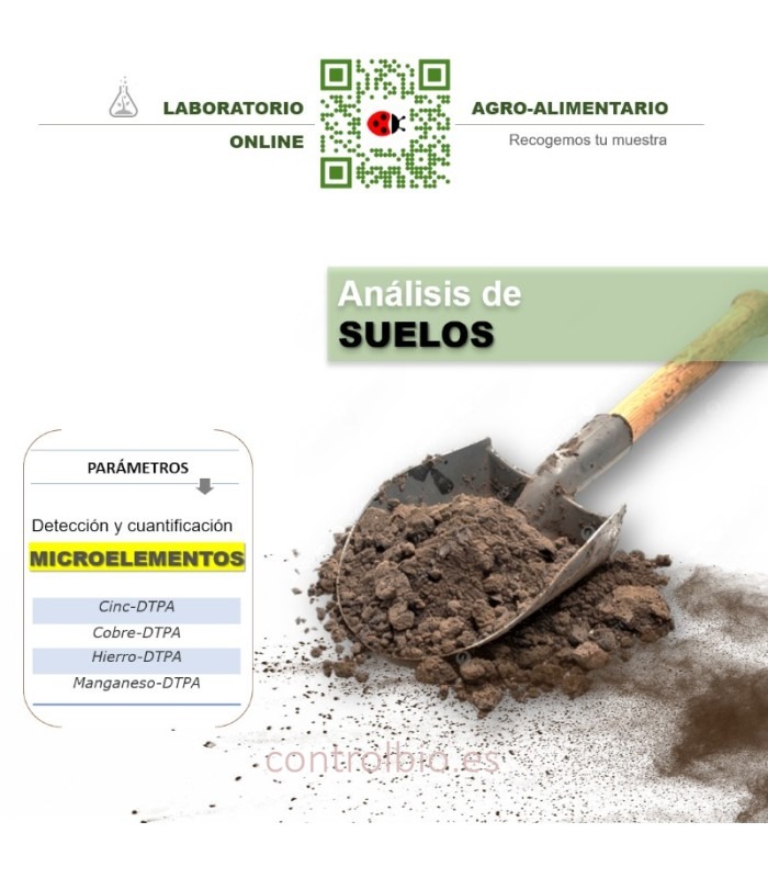 Análisis de Microelementos en Suelo (Hierro, Cobre...) | Laboratorio