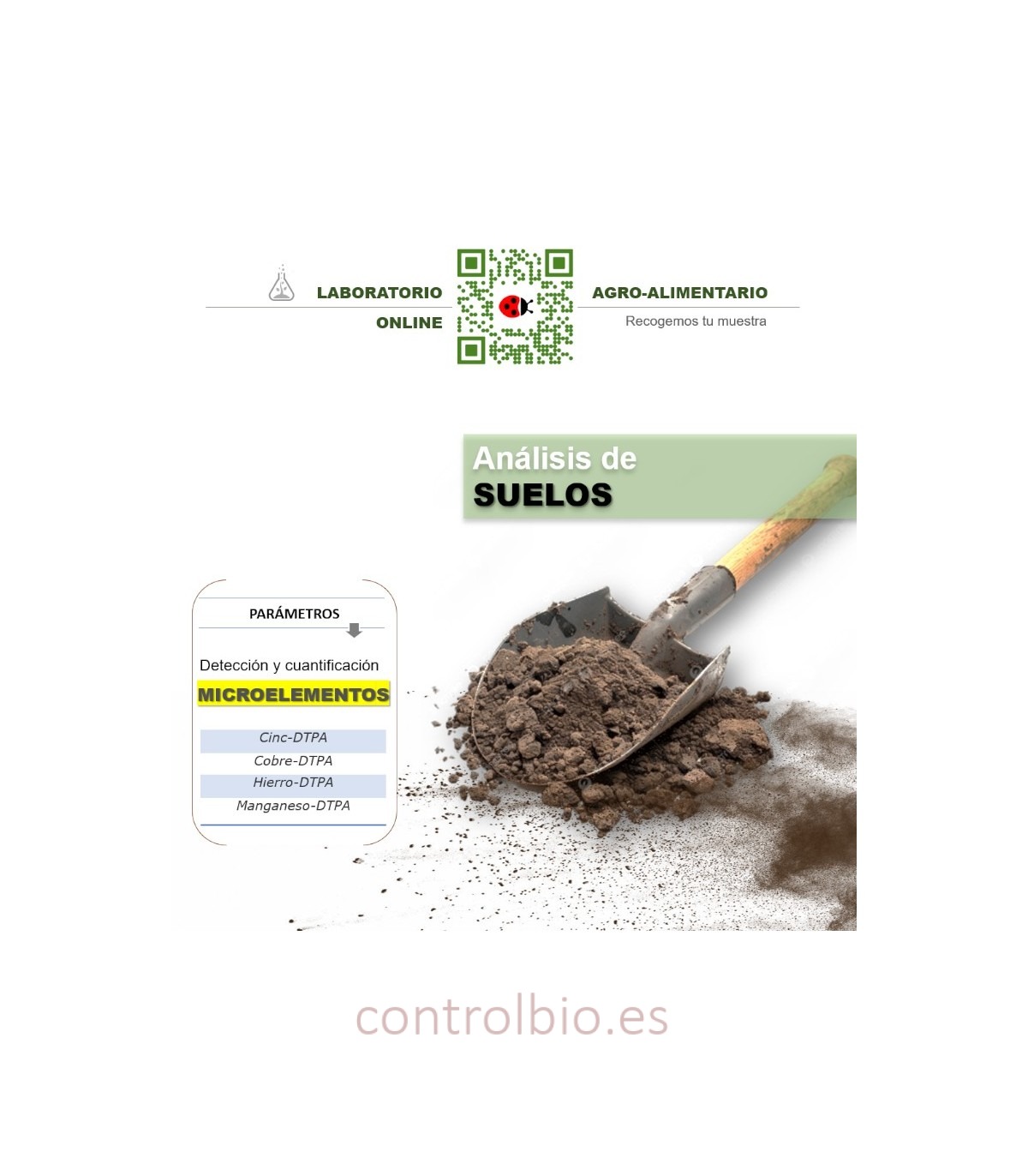 Análisis de Microelementos en Suelo (Hierro, Cobre...) | Laboratorio