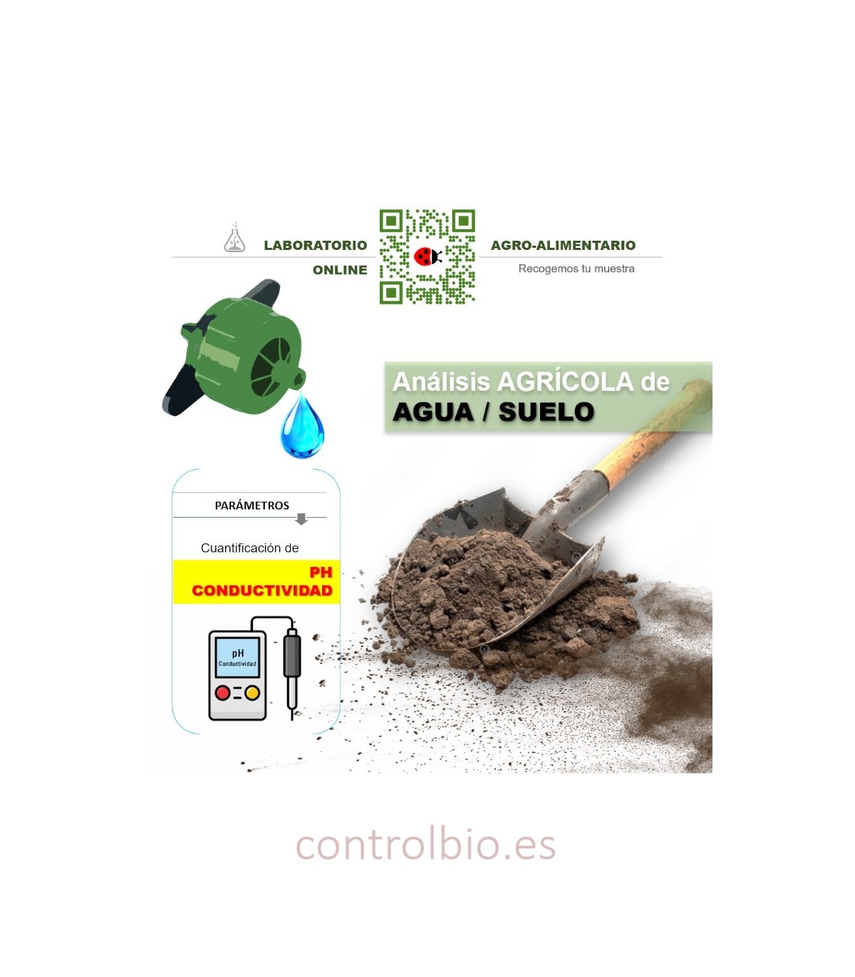 Análisis de pH y Conductividad (CE) en Agua o Suelo | Laboratorio