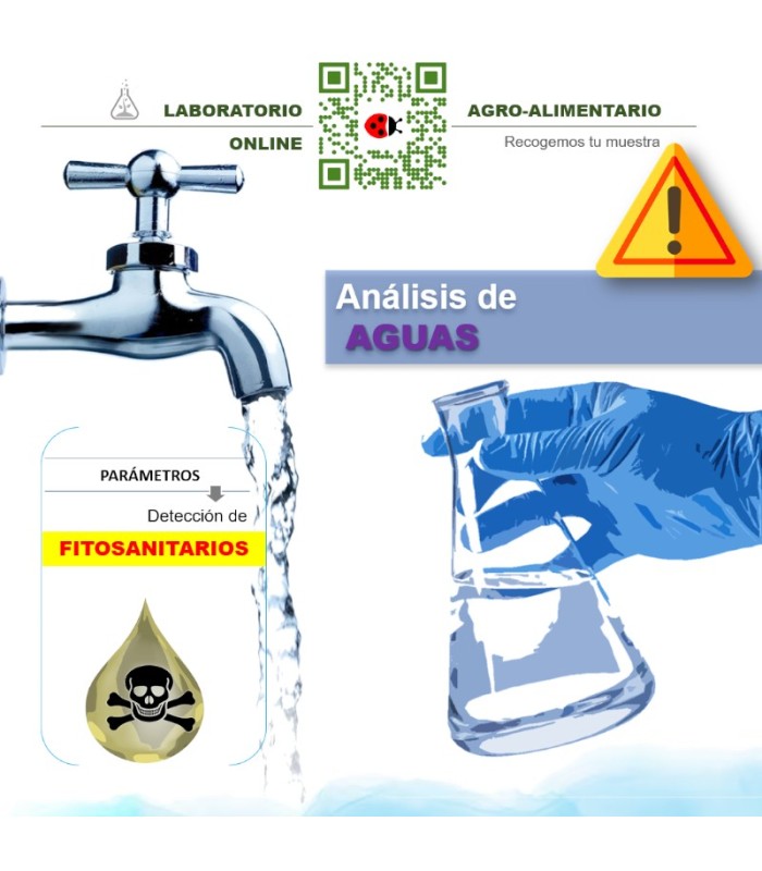 DETECCIÓN DE RESIDUOS FITOSANITARIOS EN AGUA