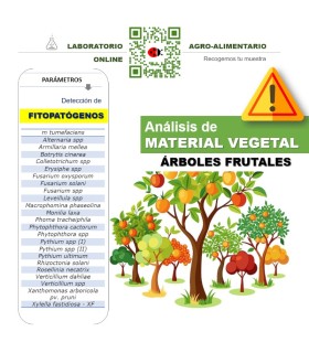 Detección multiespecífica de fitopatógenos en frutales por screening
