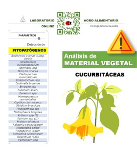 Detección por barrido de fitopatógenos más frecuentes en cucurbitáceas