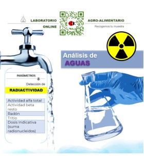 Análisis de Radiactividad en Agua (Radón, Tritio) | Laboratorio