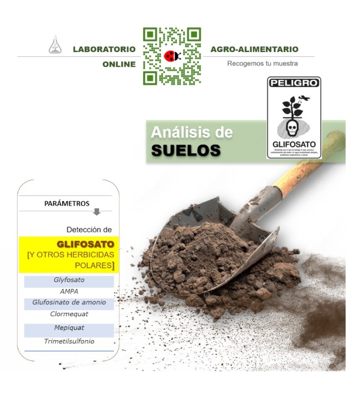 DETECCIÓN DE GLIFOSATO Y OTROS HERBICIDAS POLARES EN SUELO