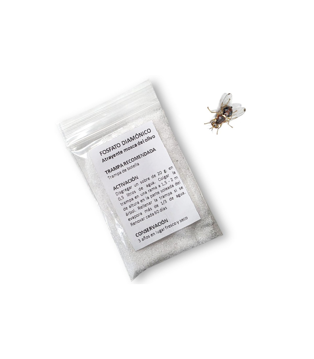ATRAYENTE MOSCA DEL OLIVO (fosfato diamónico 20g)