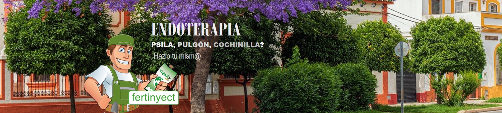 Endoterapia arbórea sistema Fertinyect